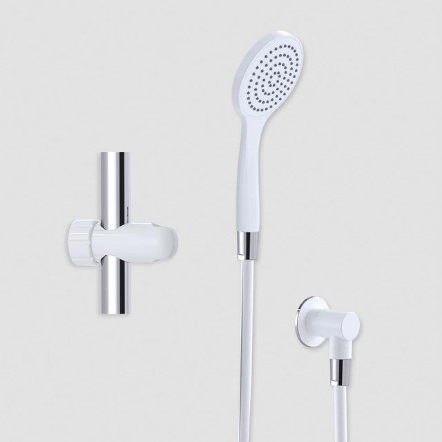 Glide Slide Shower Kit White/Chrome Streamjet™ WELS 5 Star - 6L/min