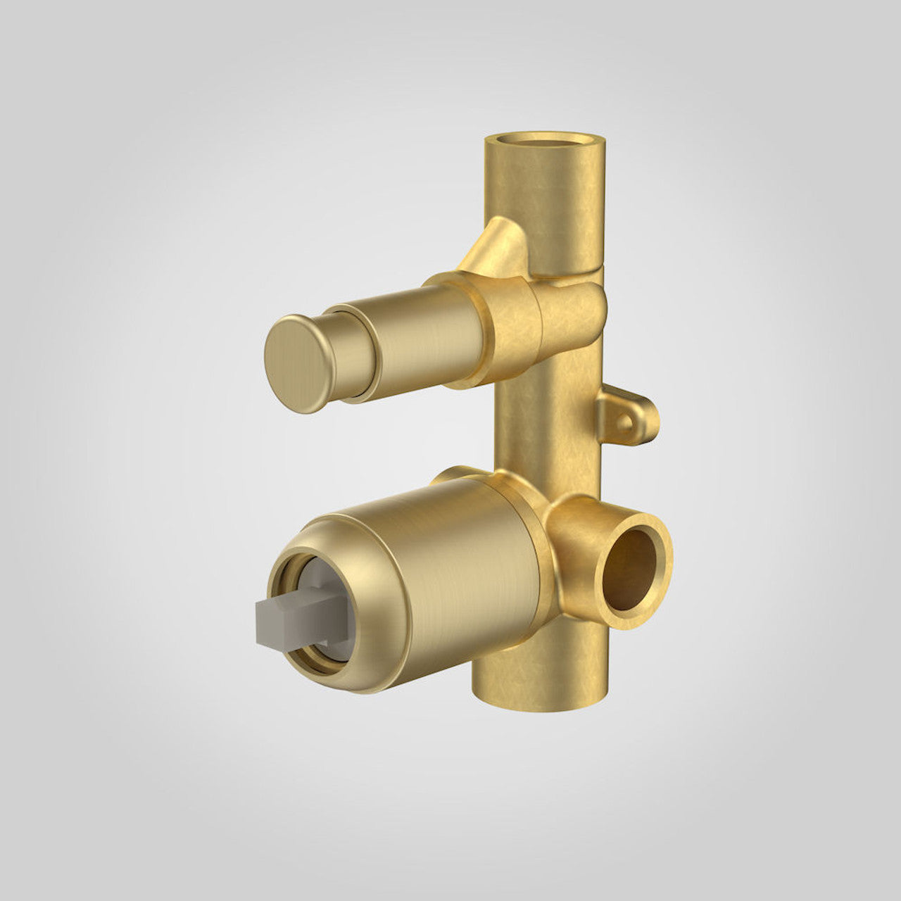 Luna Bath/shower Mixer with Diverter Body Kit Brushed Brass