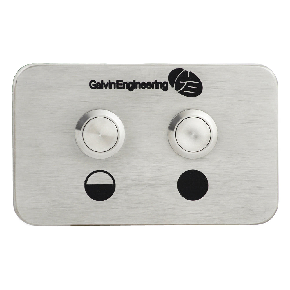 Flowmatic® Prison Ducted Face Plate for Dual Flush Pan 24v AC
