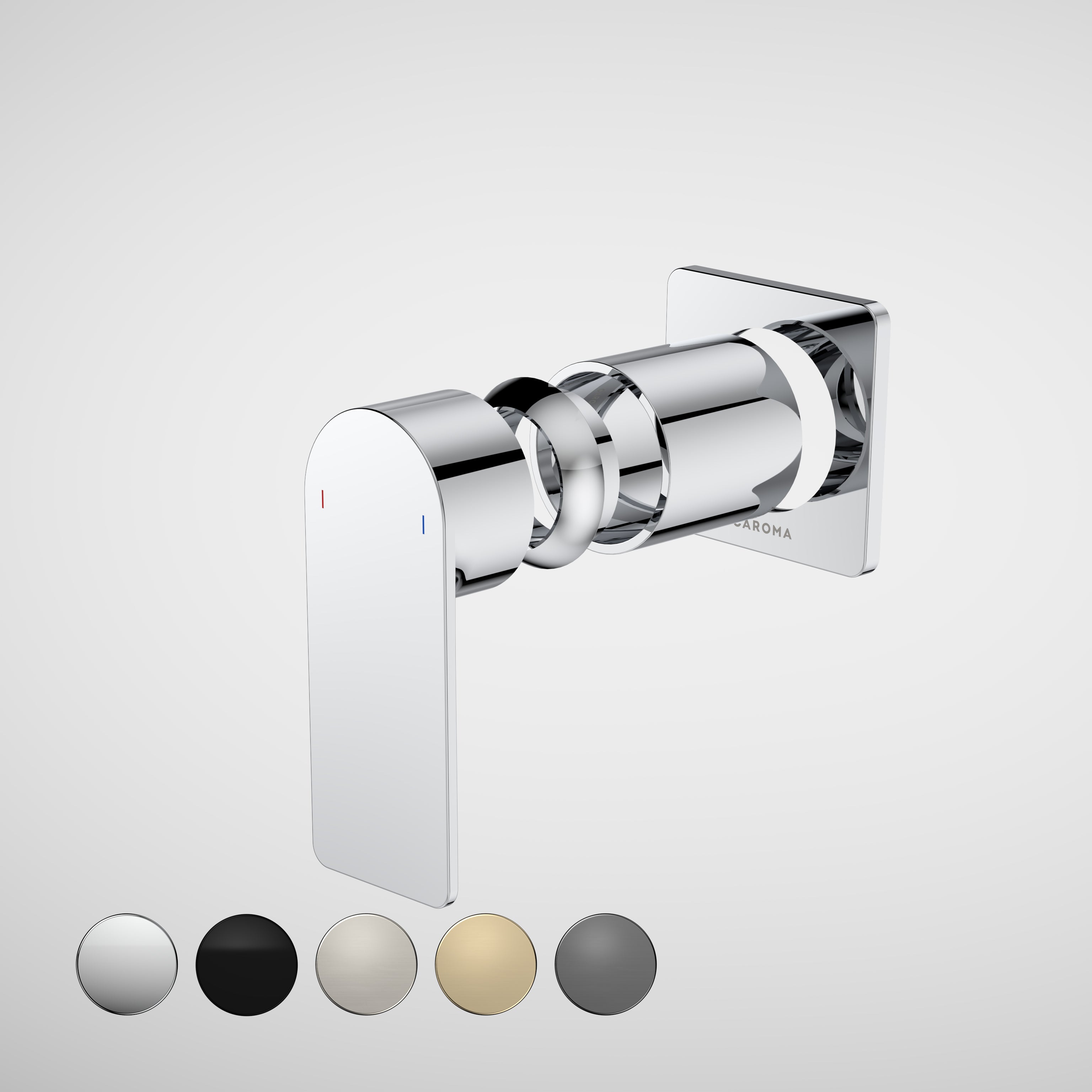 Urbane II Bath / Shower Trim Kit - Square Cover Plate - Chrome