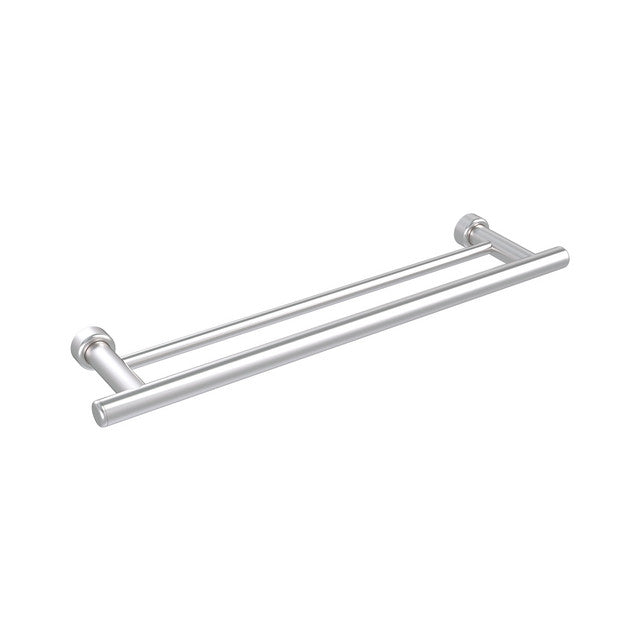 Linear Towel Grab Rail "D" Brushed Stainless 600mm
