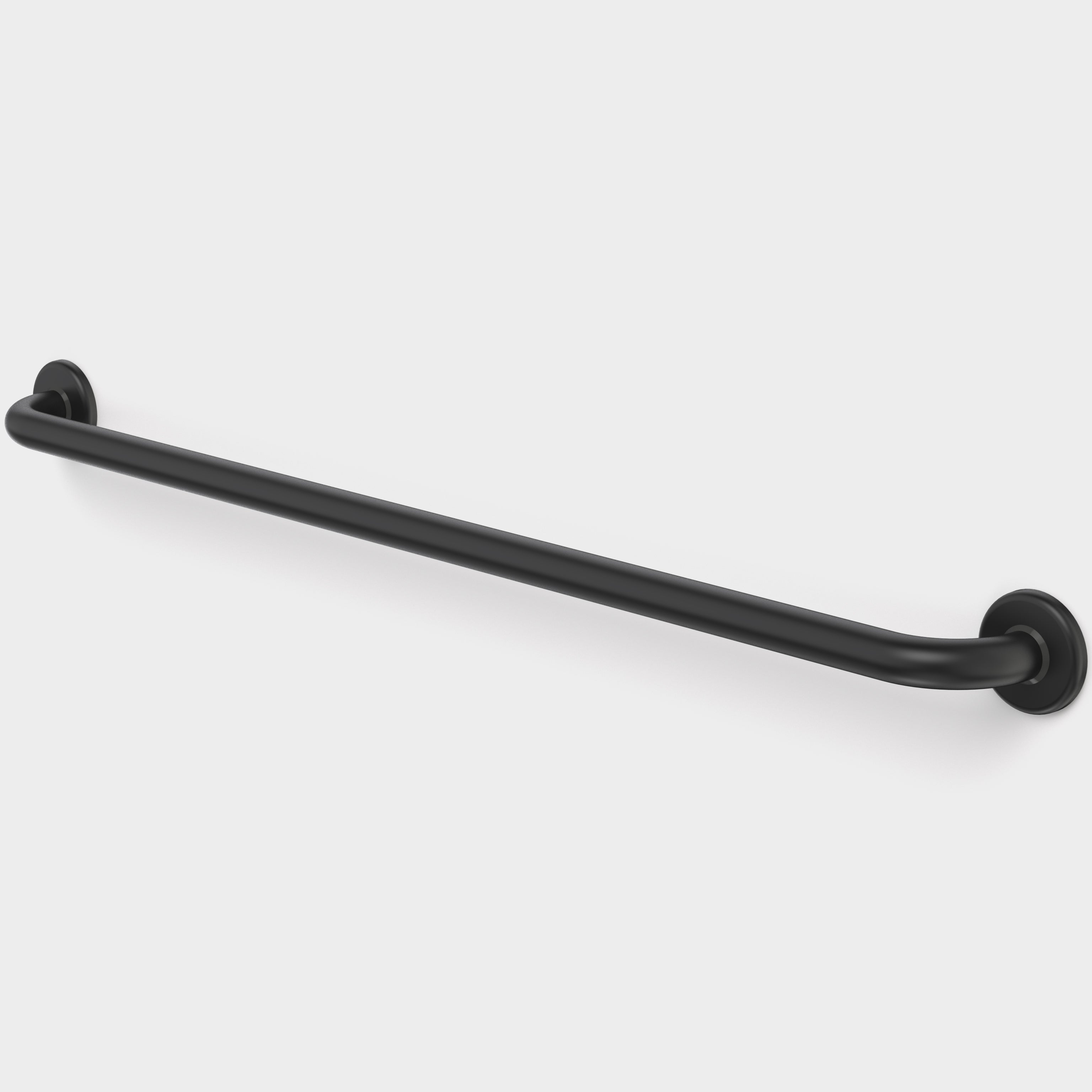 Care Support Grab Rail - 1000mm Straight - Matte Black