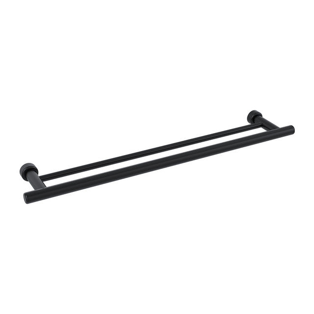 Linear Towel Grab Rail "U" Matte Black 800mm