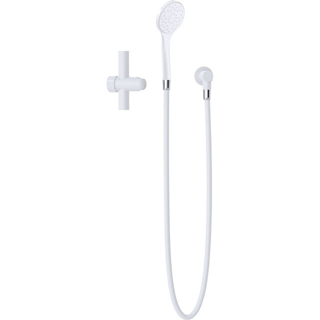 Hoscare® Antimicrobial Shower Kit 6 Antimicrobial White WELS 3 Star - 9L/min 1500mm