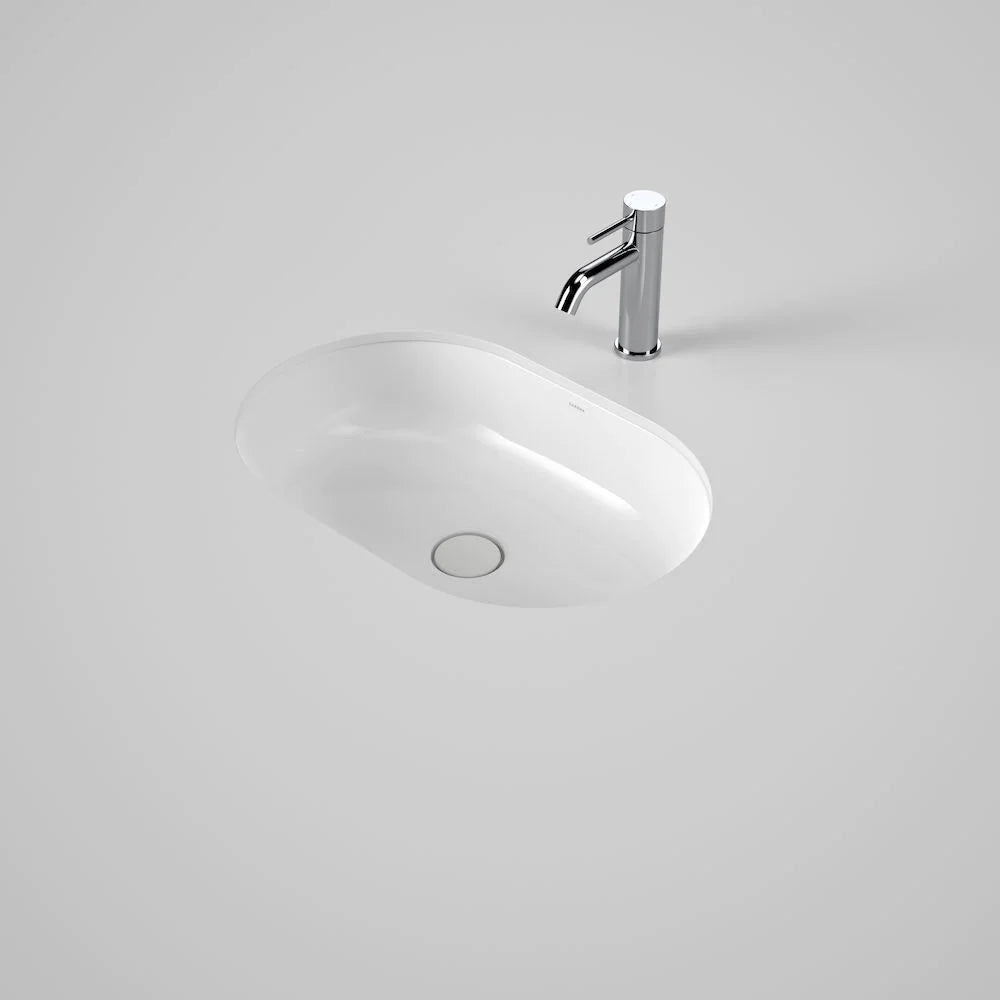 Liano II 580mm Pill Under/Over Counter Basin – White