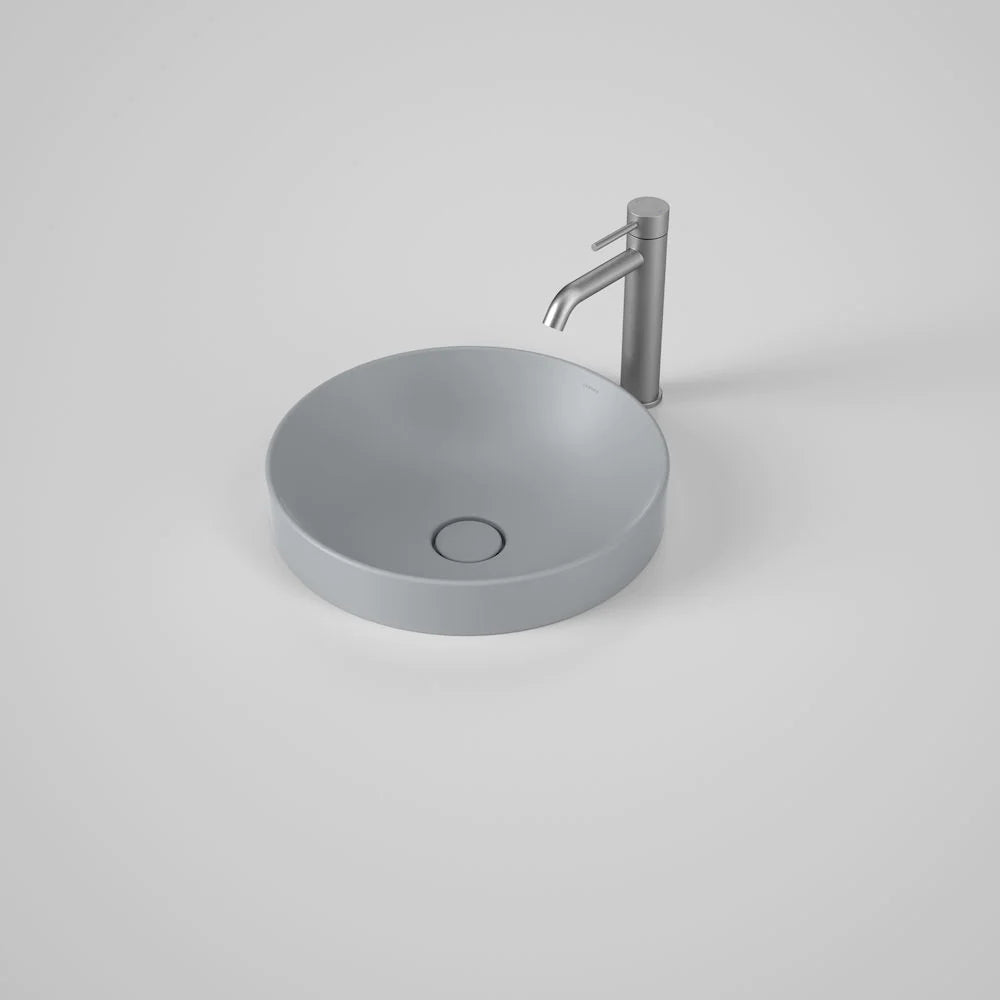 Liano II 400mm Round Inset Basin – Matte Grey (Special Order)