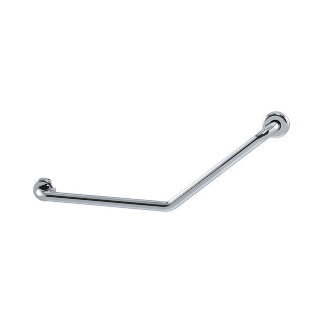 Clam® Flange 40° Accessible Grab Rail 450mm x 450mm Polish Supreme™