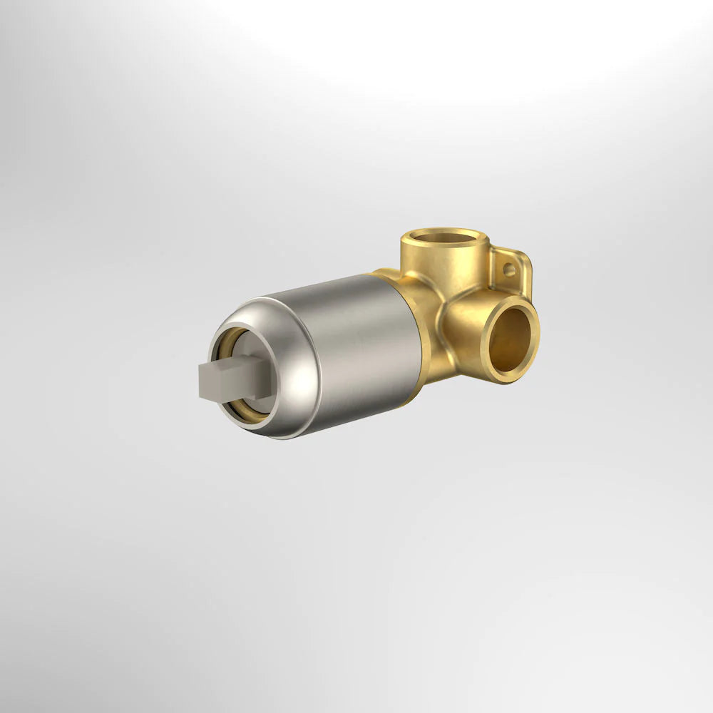 Luna Bath/Shower Mixer Inwall Body Brushed Nickel