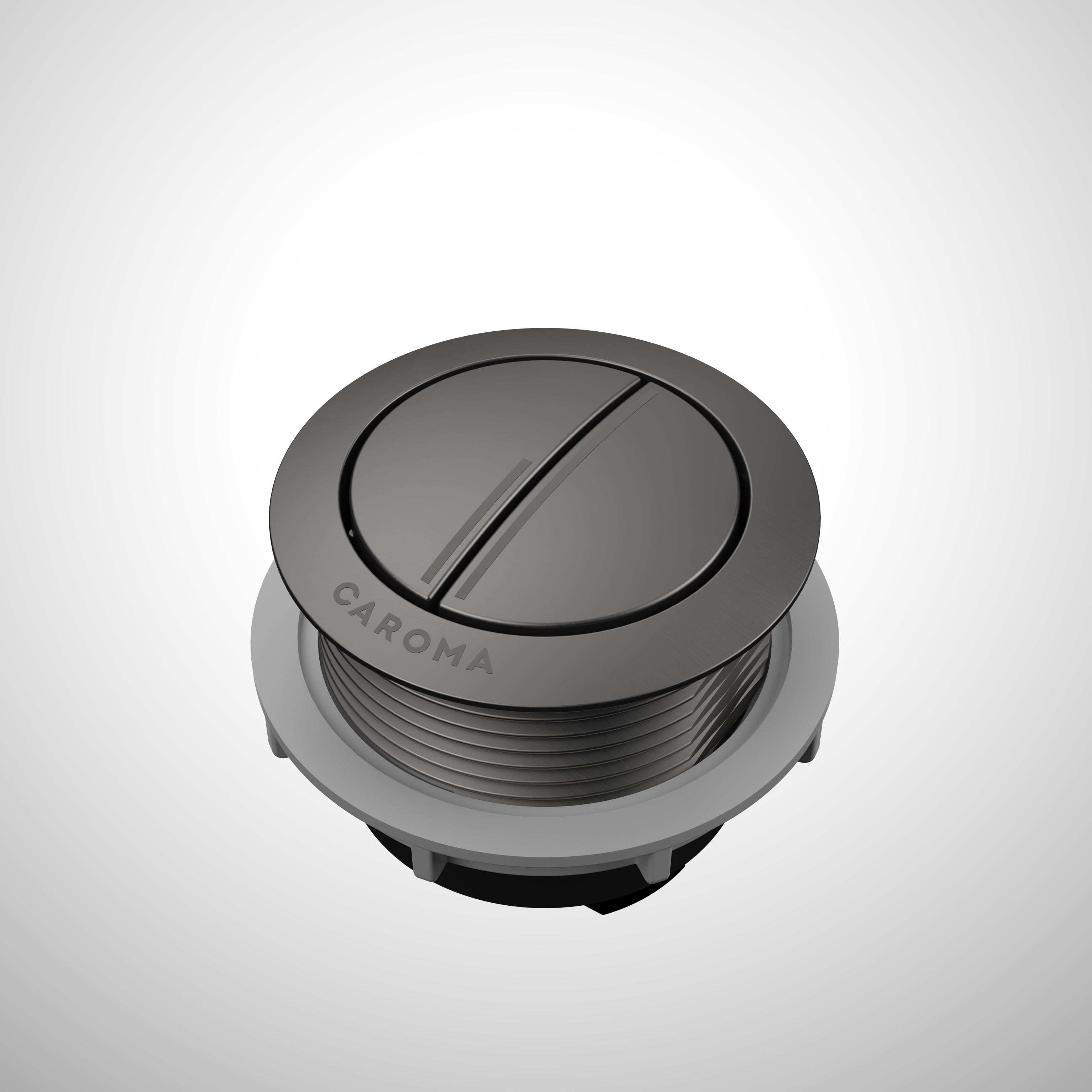 Urbane II Wall Faced Close Coupled Flush Button - Gunmetal