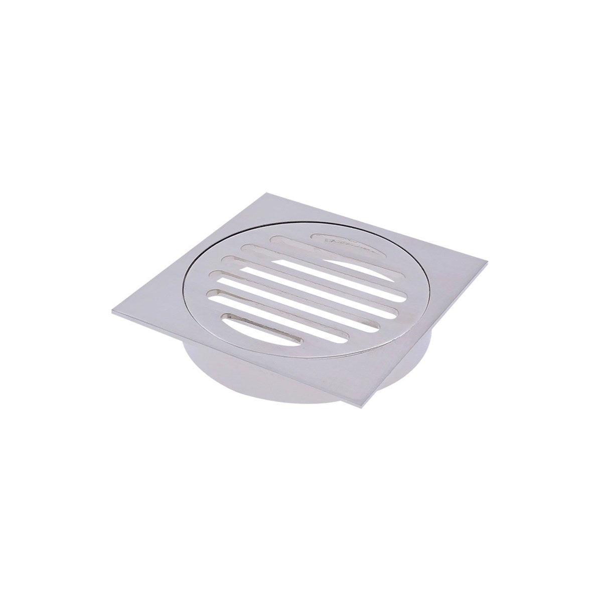 Trapscrew Floor Grate Square - Brass, 80mm and 100mm