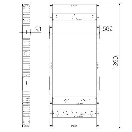 CAMFIS Inwall frame - Accessible Shower Kit