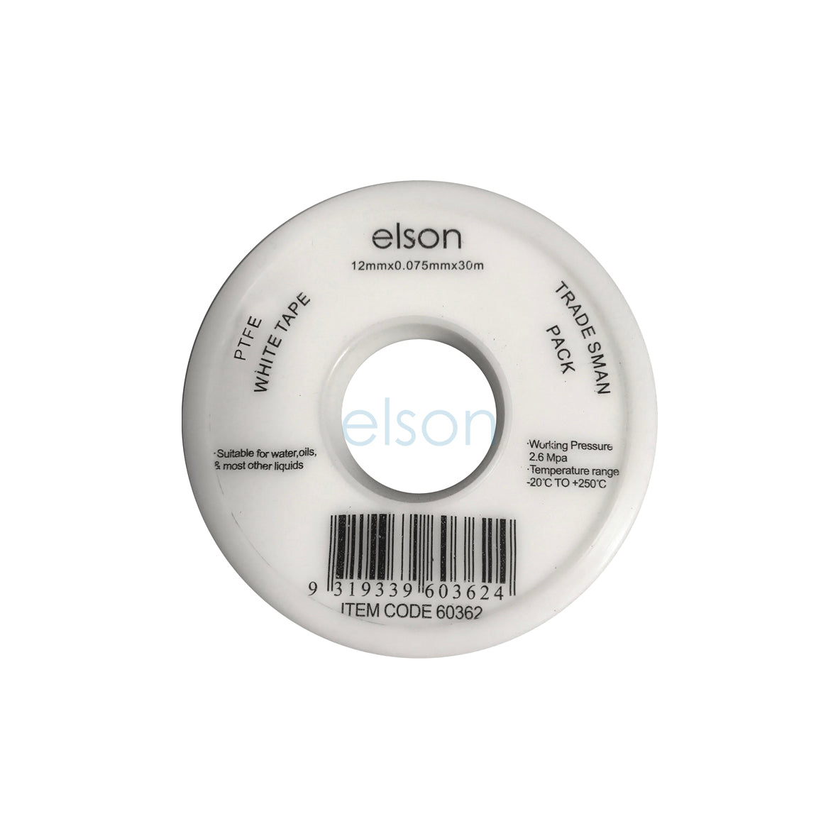 PTFE TAPE WHITE TRADESMAN PACK 30m