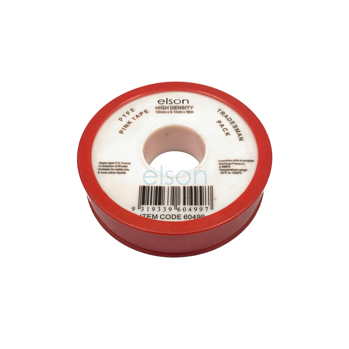 PTFE TAPE PINK WATER & GAS TRADESMAN PACK 30m