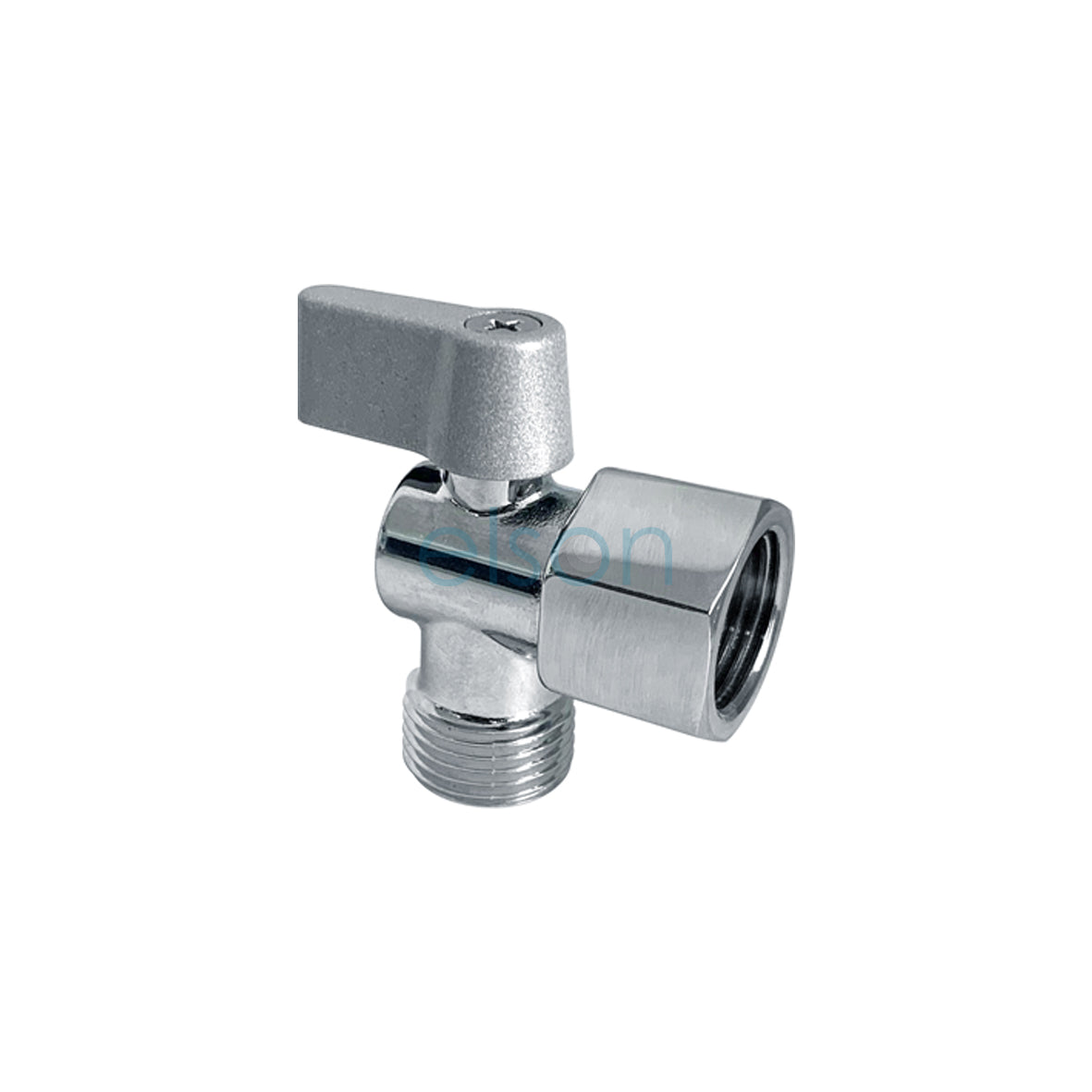 CISTERN STOP IN WALL RIGHT ANGLE 1/2″ CHROME