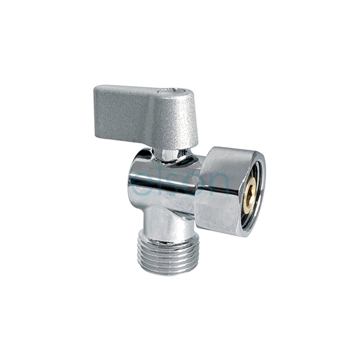 CISTERN STOP IN WALL RIGHT ANGLE 1/2″ CHROME LOOSE NUT