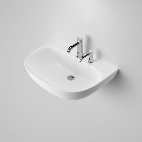 Care 600 Wall Basin SDRH with Liano II Sensor Outlet & Soap Dispenser