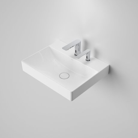 Urbane II Wall Basin SDRH with Urbane II Sensor Outlet & Soap Dispenser