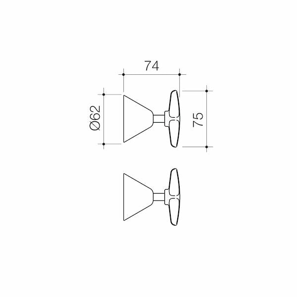 Elegance II Wall Top Assemblies - Lead Free