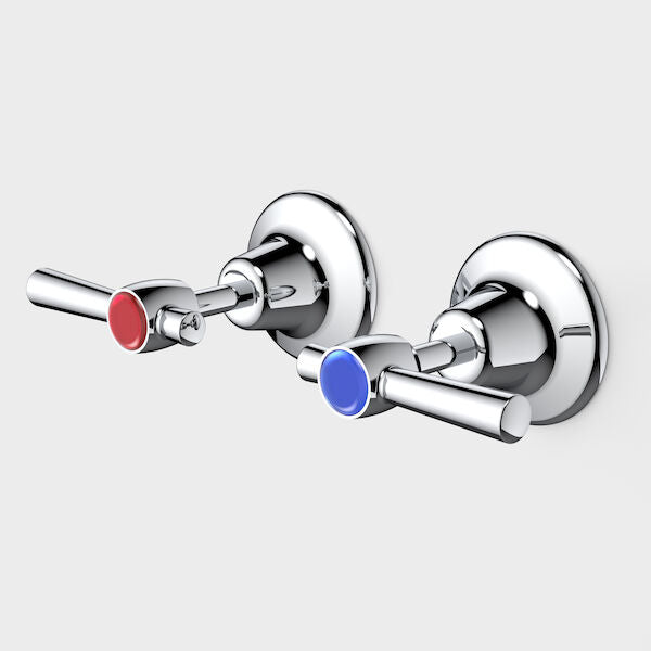 Caravelle Lever Wall Tap Set - Lead Free