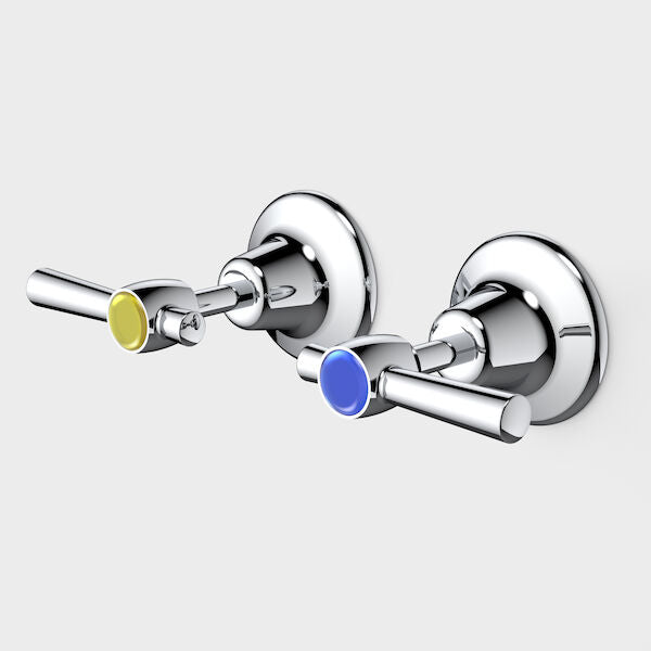 Caravelle Lever Wall Tap Set - Lead Free
