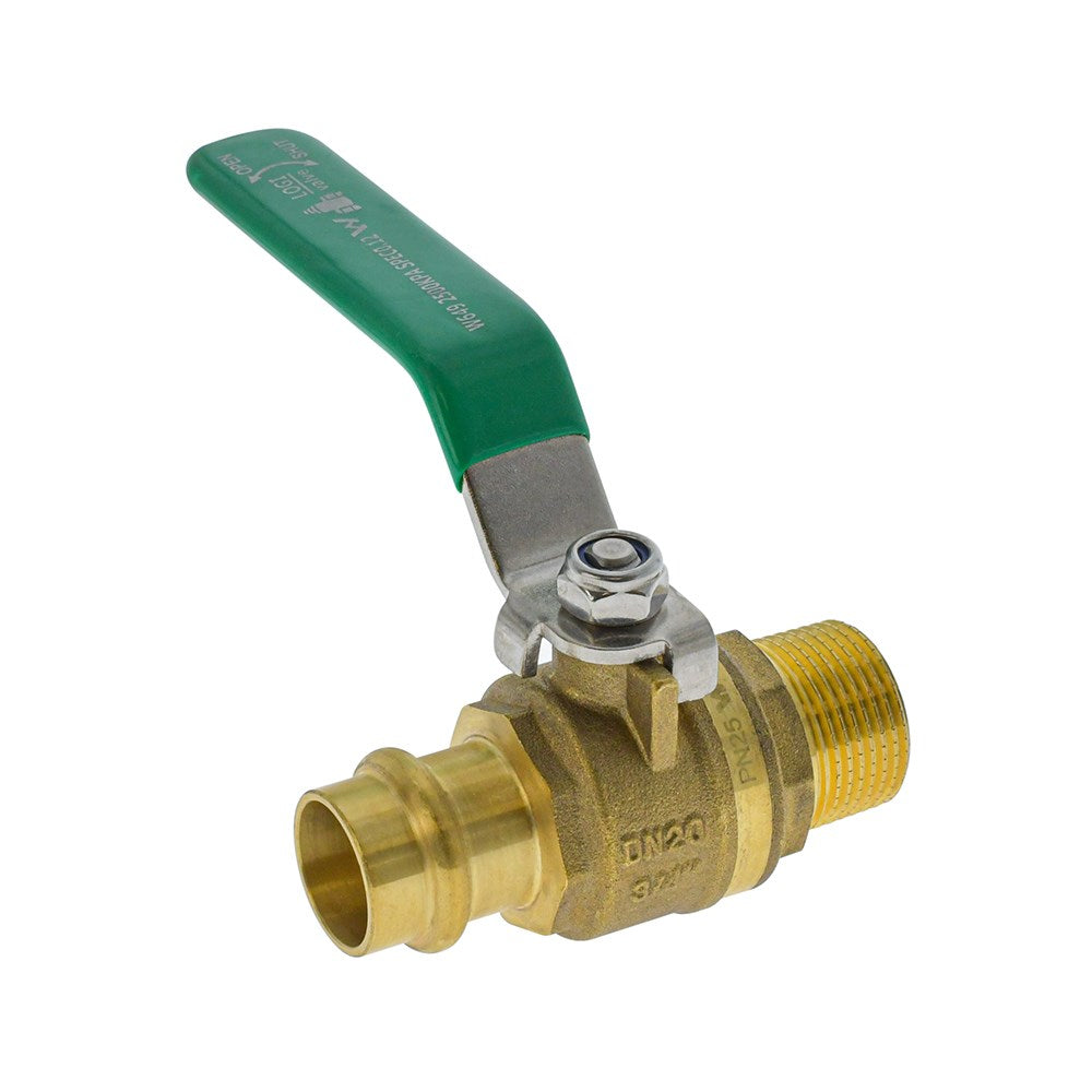 Watermarked Press Fit Ball Valve