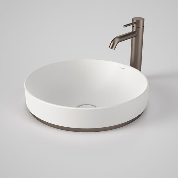 Liano II 400mm Round Basin Dress Ring – PVD Brushed Bronze