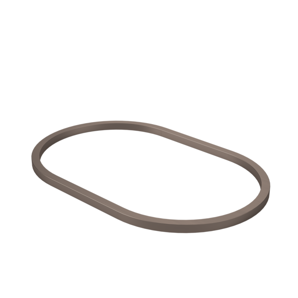 Liano II 530mm Pill Basin Dress Ring – PVD Brushed Bronze