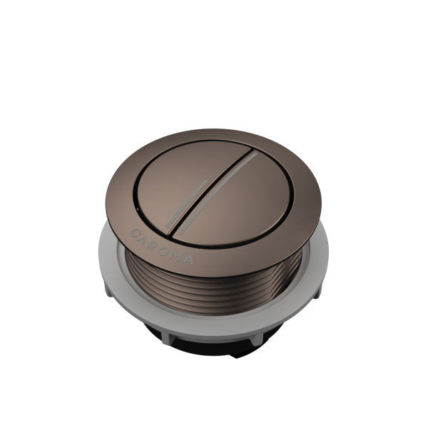 Bezel/Button Round - Brushed Bronze