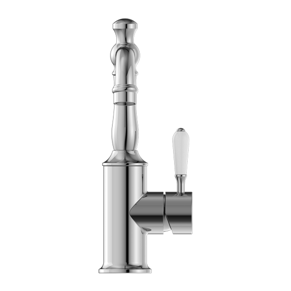 York Basin Mixer With Porcelain Lever