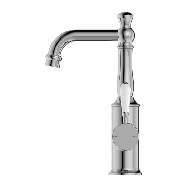 York Basin Mixer With Porcelain Lever