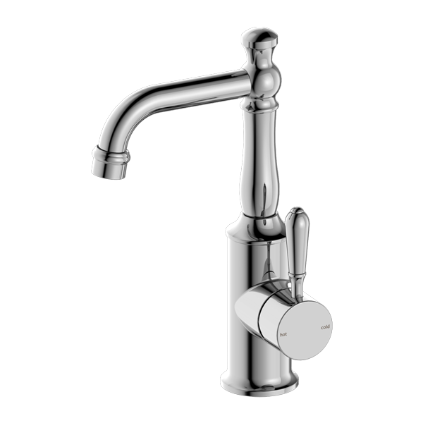 York Basin Mixer With Metal Lever
