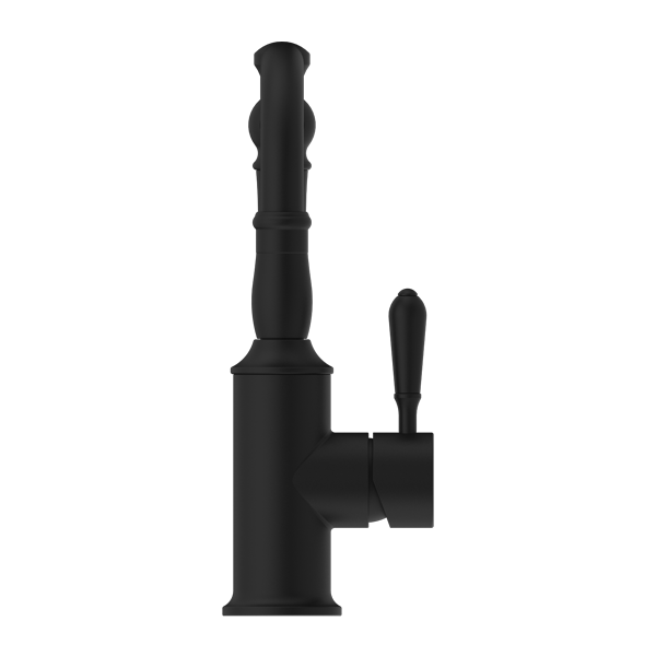 York Basin Mixer Hook Spout With Metal Lever