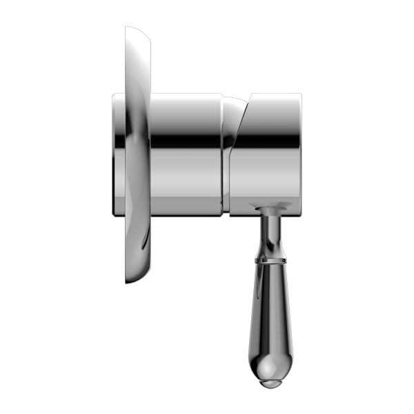 York Shower Mixer With Metal Lever