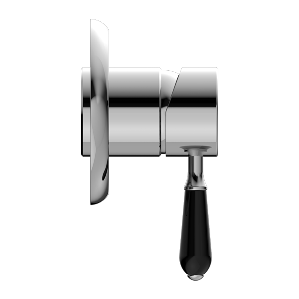 York Shower Mixer With Porcelain Lever