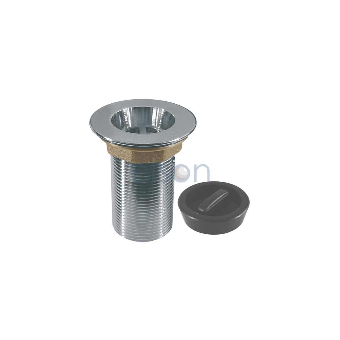 PLUG&WASTE 32x80mm BRS CP W/RUB PLG