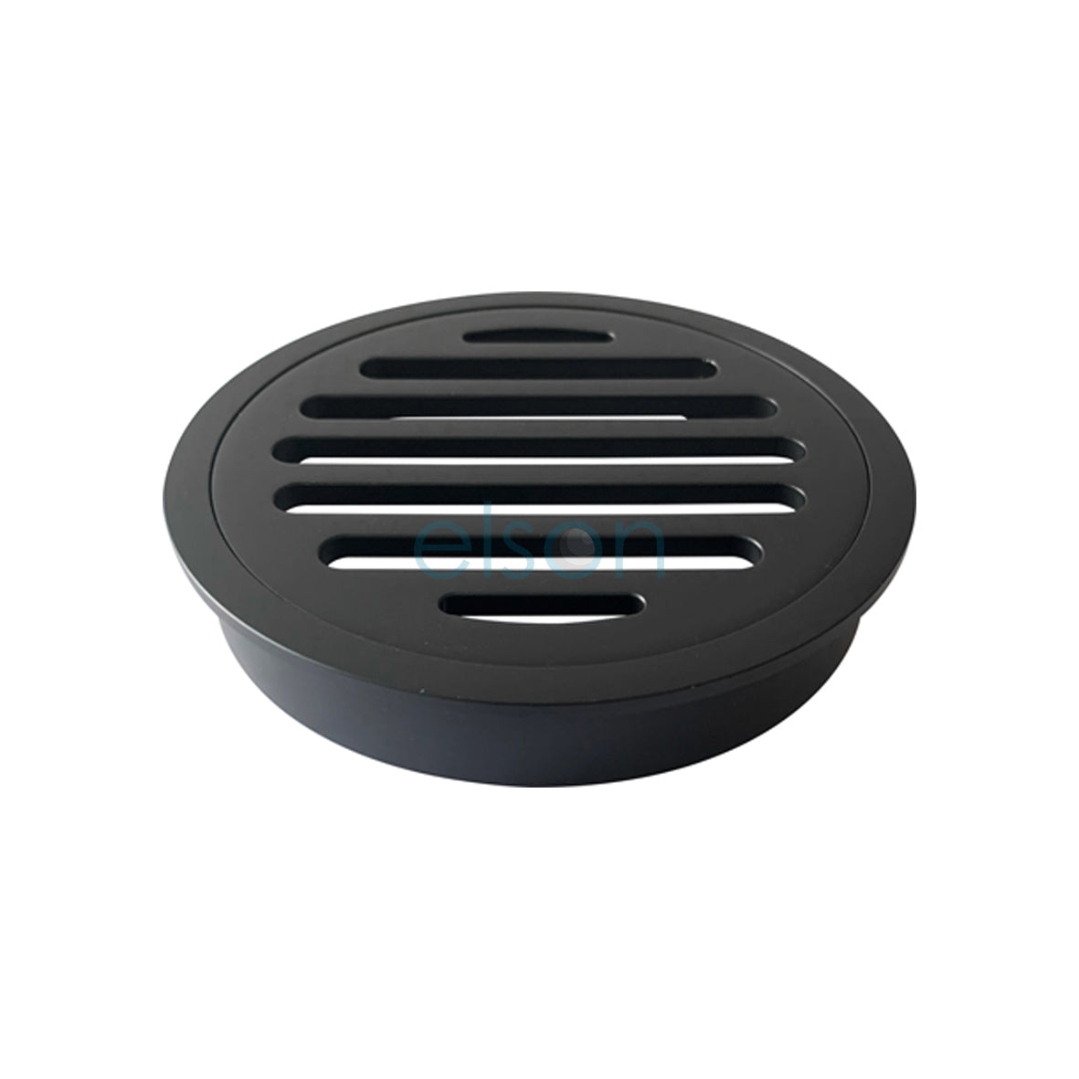 GRATE SUIT ID PVC PIPE RND 100mm BRASS BLACK