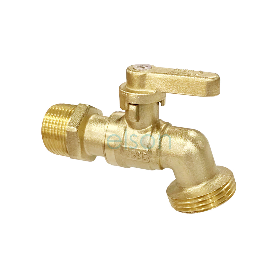 BALL HOSE COCK DR BRASS R3/4 x G1B MI