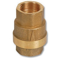 Valstop Brass Spring Check Valve NBR Seals