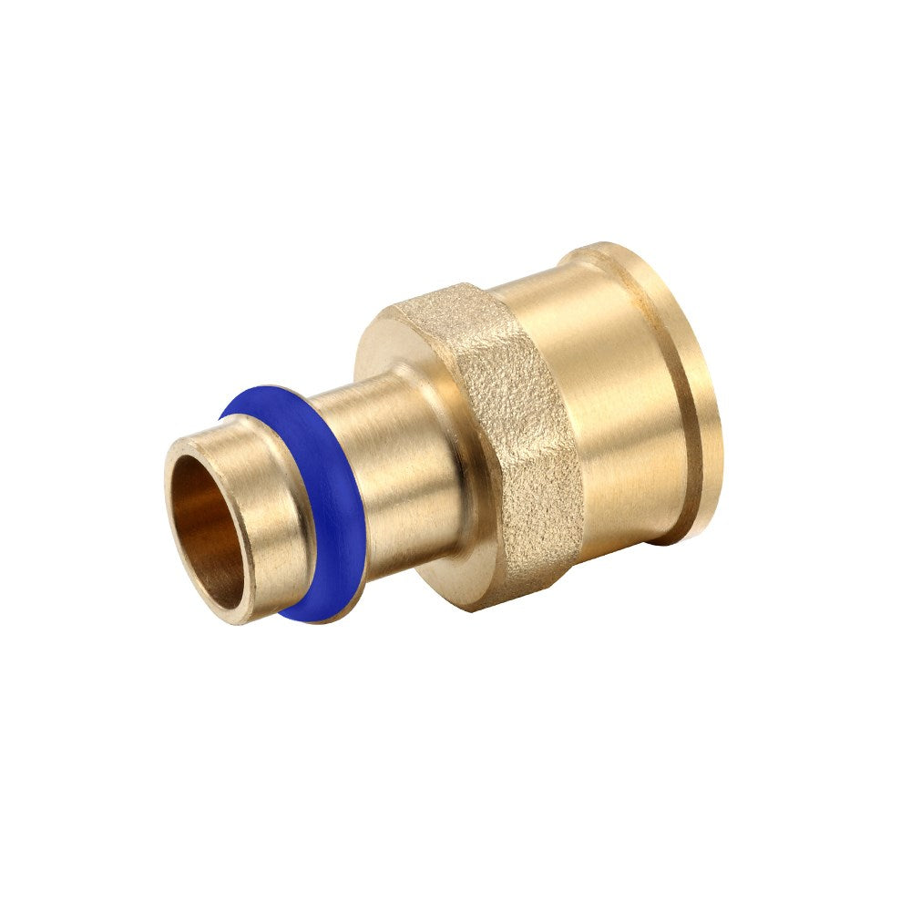Brass Press Fit Reducing Coupling