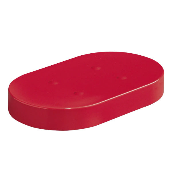 HEWI Dementia Oval Soap Dish - Wall Mounted - Ruby Red