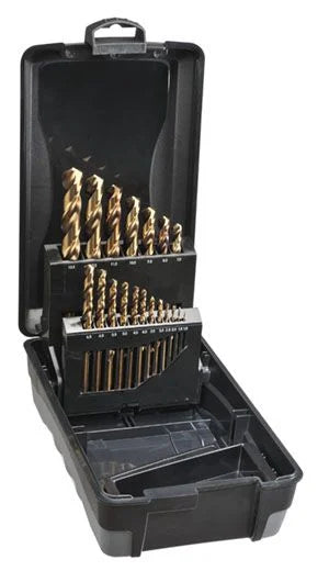 HSS-Co5 (Cobalt) Jobber Drill Set in ABS Plastic Case