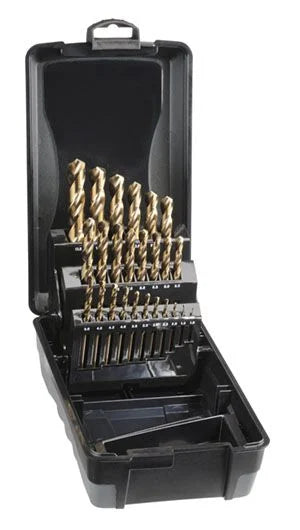 HSS-Co5 (Cobalt) Jobber Drill Set in ABS Plastic Case