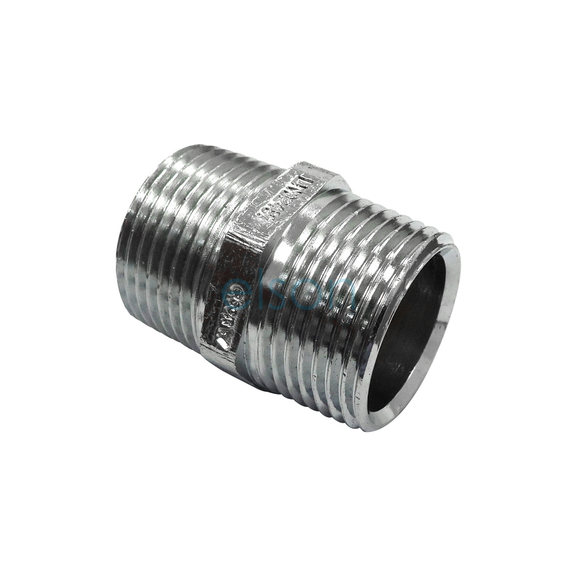 NIPPLE HEX R3/4(20mmMI) CHROME THREAD SEAL