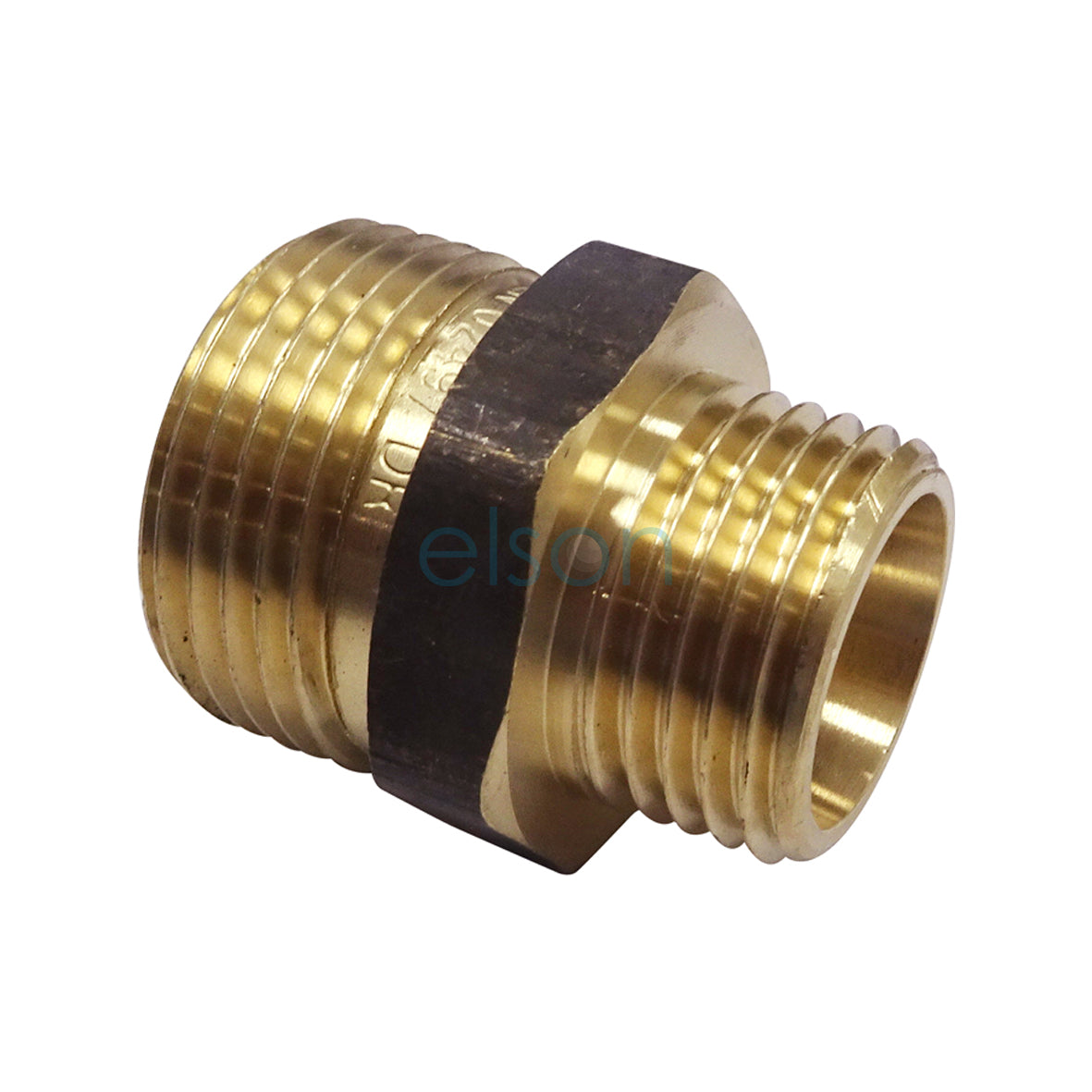 NIPPLE HEX G1/2B(24°)X20Cn(15MIx20MI) 24°CONE/OLIVE SEAL