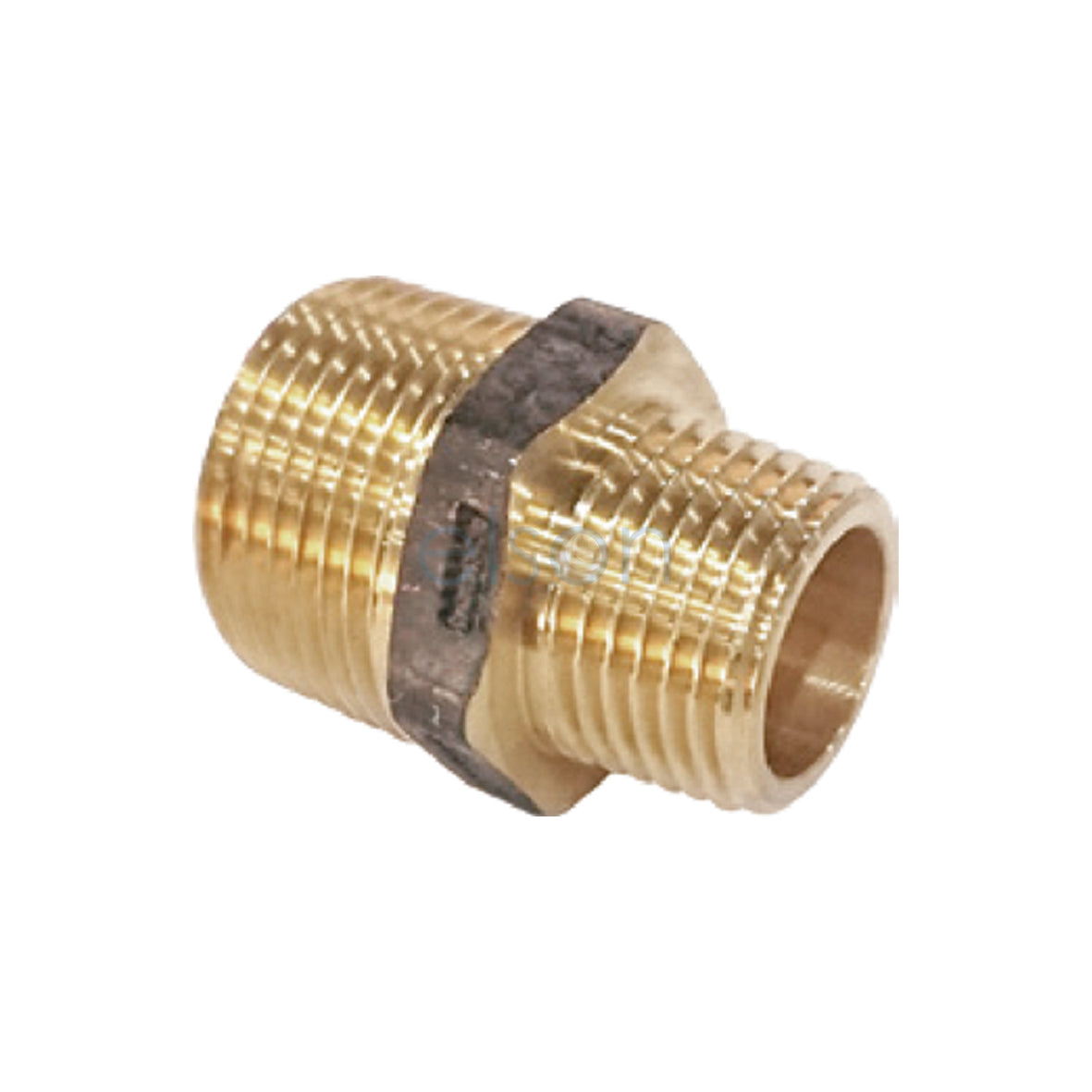 NIPPLE REDUCING HEX R3/4xR1/2 BRASS TAPERED