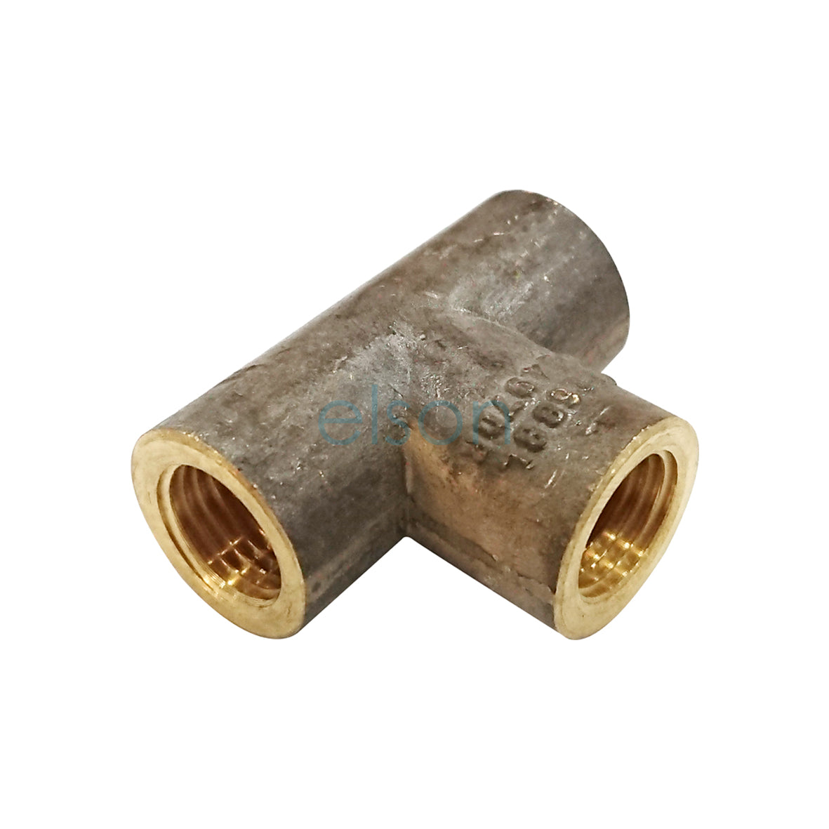 TEE 6mm（1/4″) BRASS