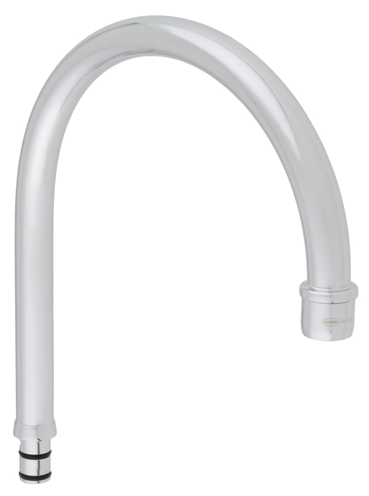GalvinLab® Chrome Plated Brass Lab Gooseneck Outlet Only 200CC X 120High