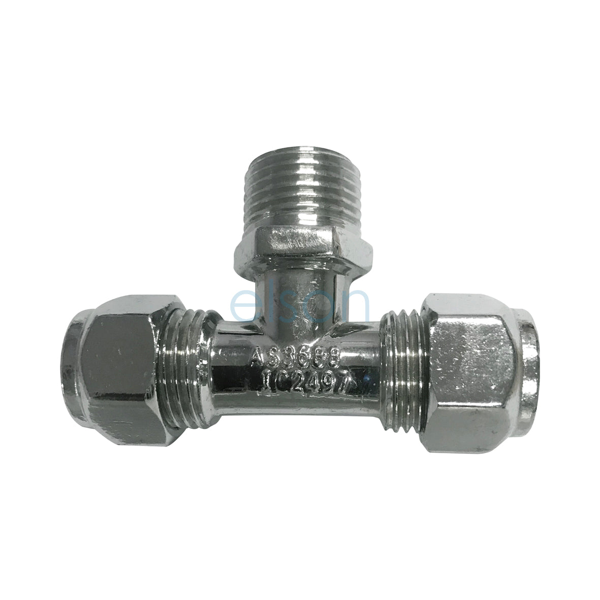 TEE CxCxM 15mmCx15mmCx15mmMI CP N/O