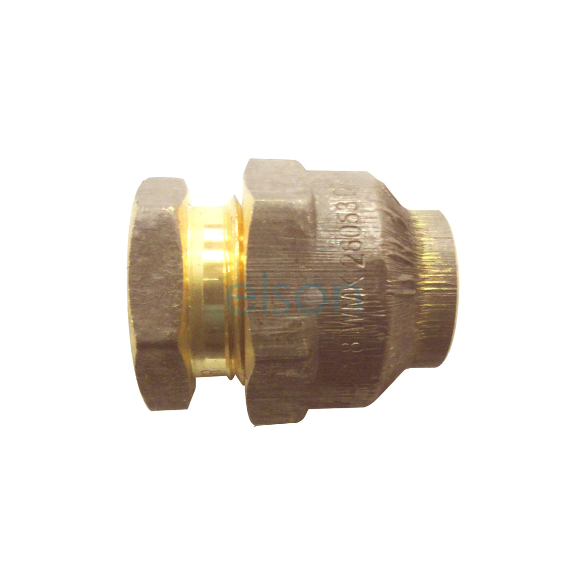 UNION CxC 15mm FL x 15mm FL BRS