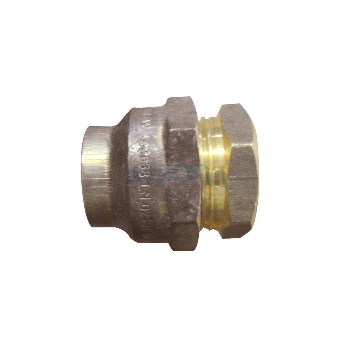 UNION CxC 25mm FL x 20mm FL BRS